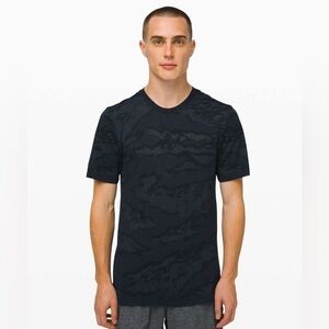 Lululemon Metal Vent Breathe Short Sleeve Code Blue/True Navy